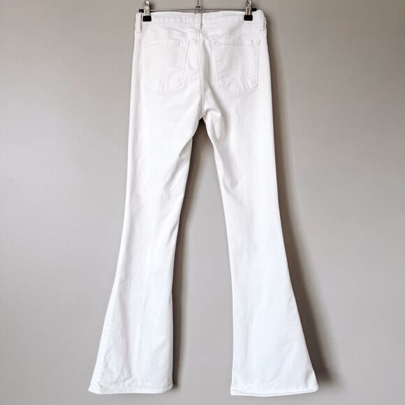 J Brand Mid Rise Flare White Jean Size 28 - Picture 4 of 10